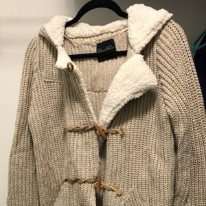 Zara Knit Sweater with Hood